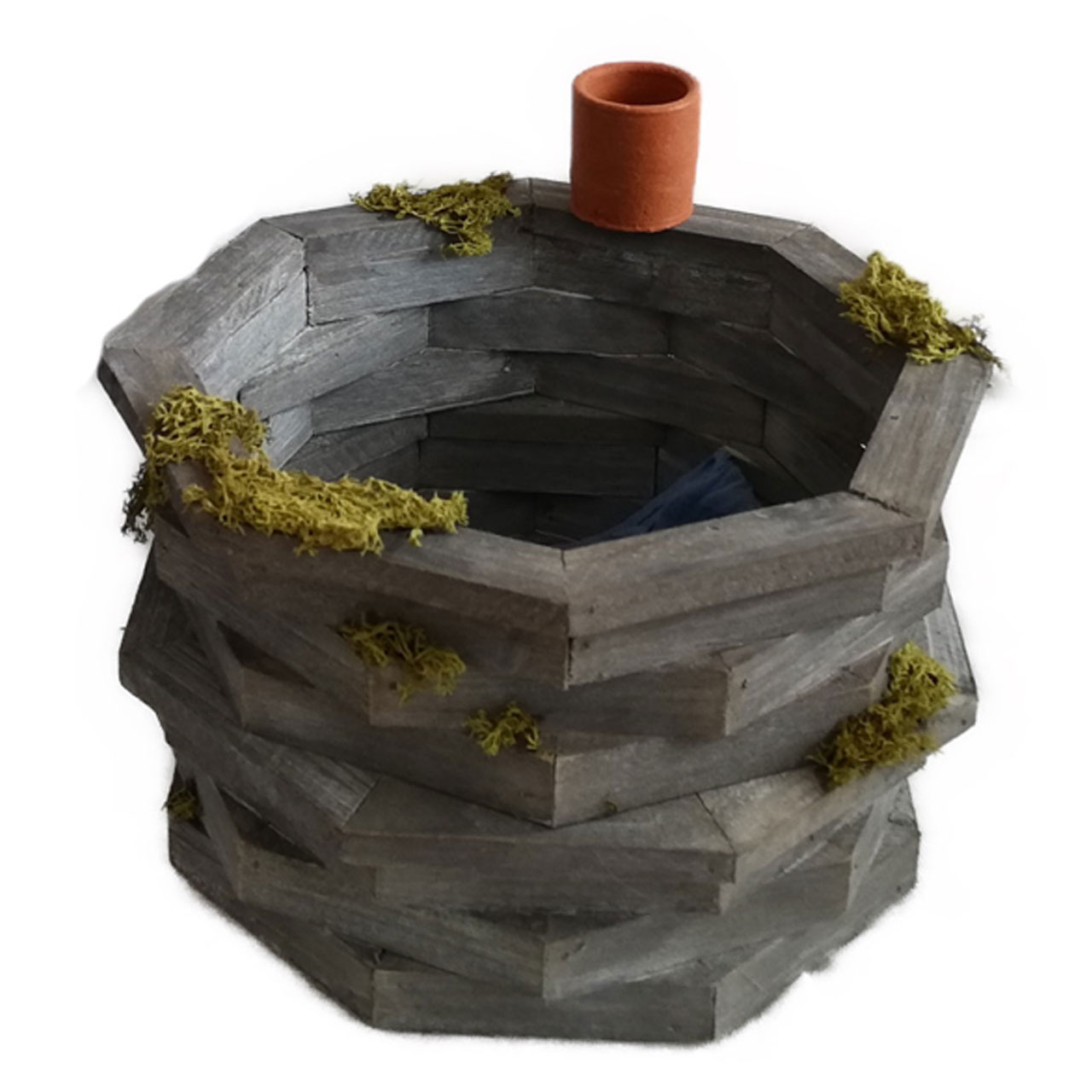 Brunnen - 12cm hoch, 17cm Durchmesser