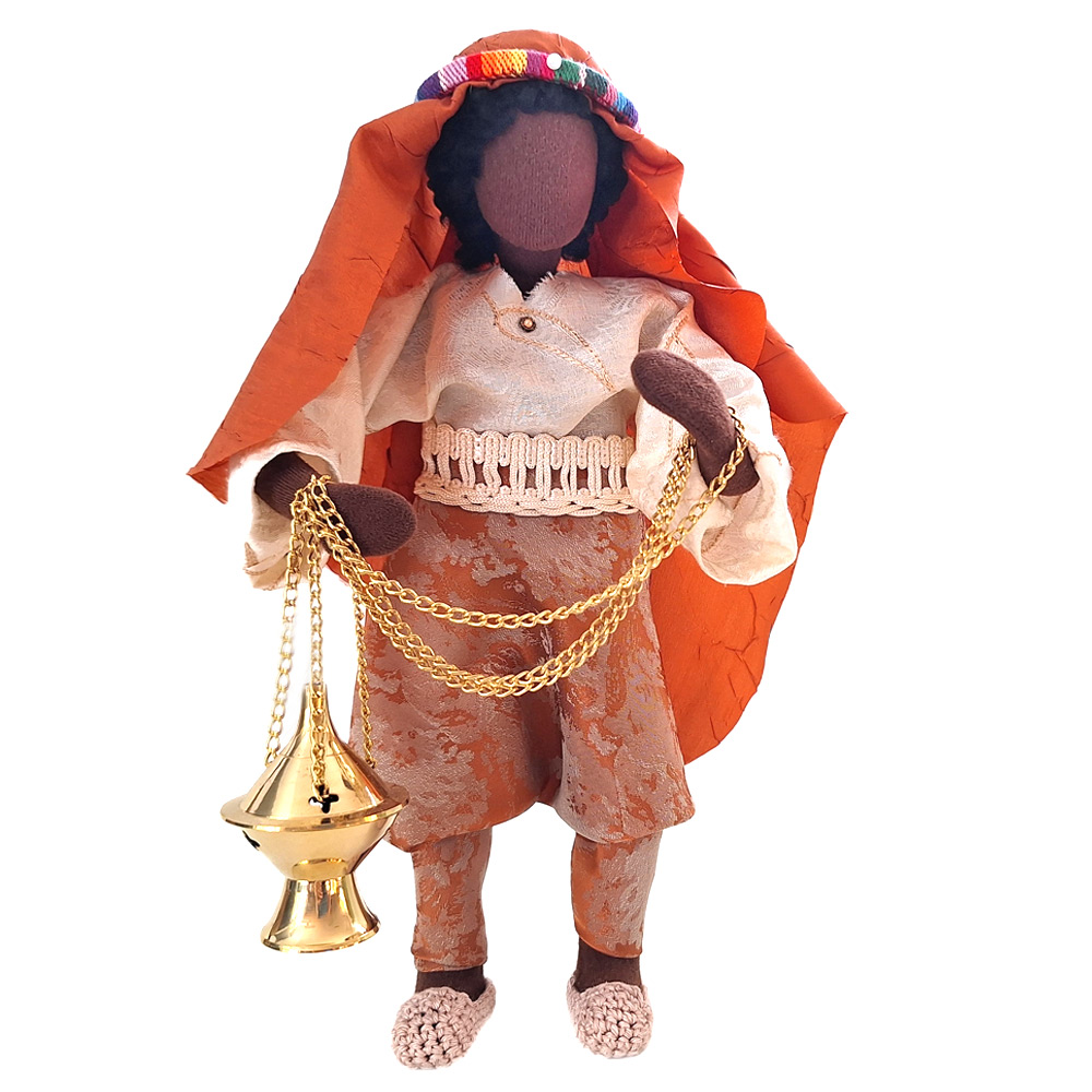 Afrikanischer König - Melchior & Weihrauchschwenker