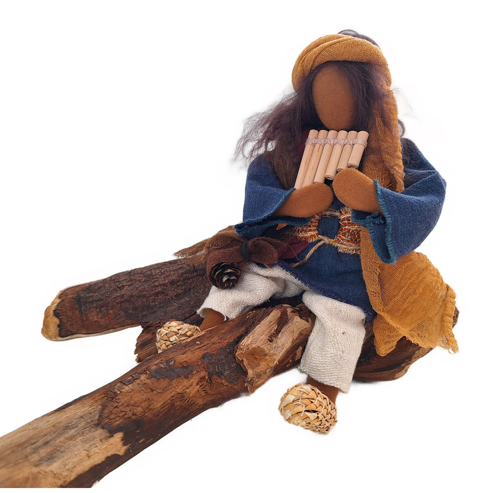 Flötenspieler   Kleidung   Schuhe   Flöte