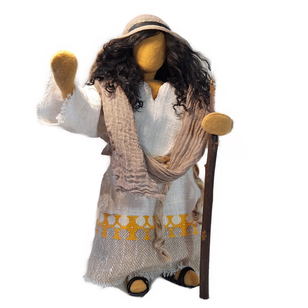 Jesus im besonderen Kleid 