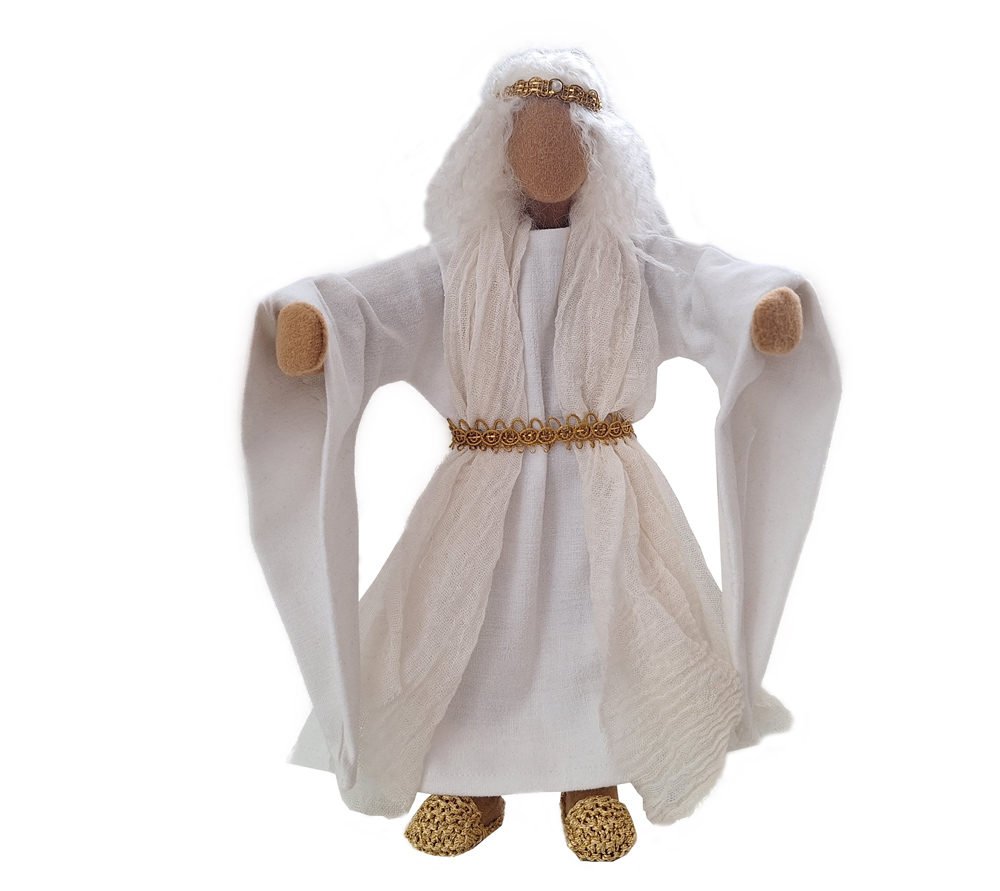 Engel - Erzengel Gabriel - mit Trompetenärmeln